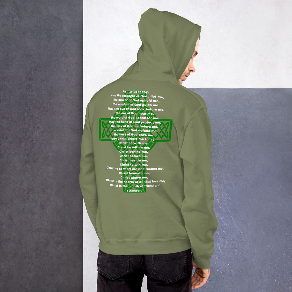 Saints army clearance green hoodie