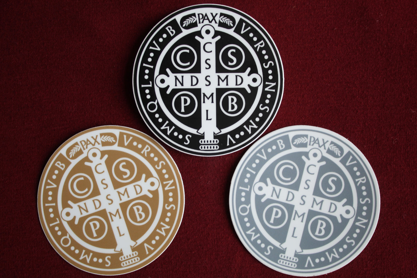 Saint Benedict Medal Sticker