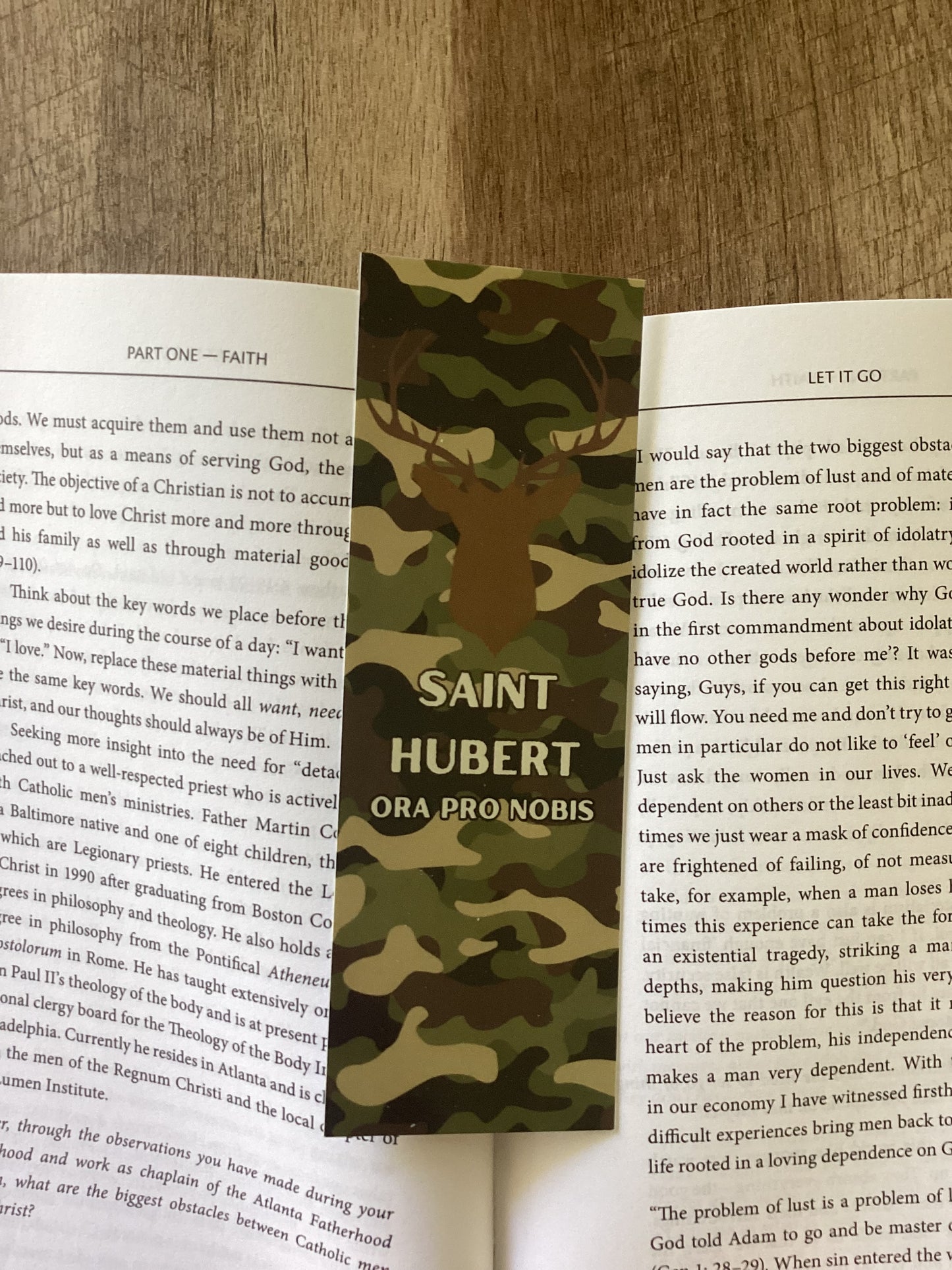 Saint Hubert Bookmark