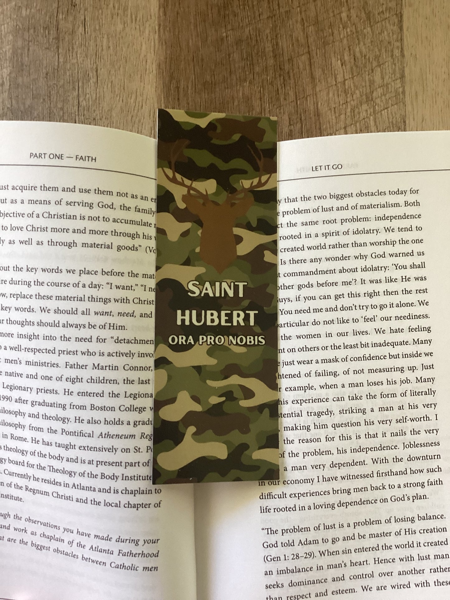 Saint Hubert Bookmark