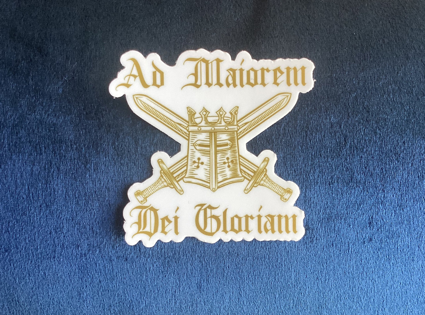 Ad Maiorem Dei Gloriam sticker