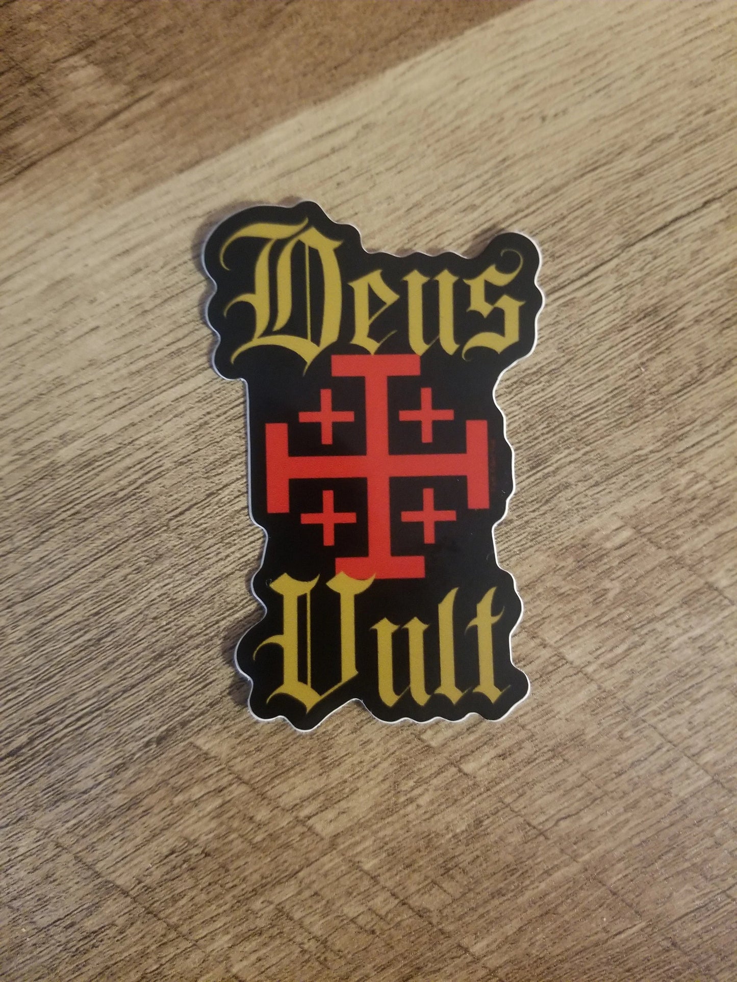 Deus Vult Sticker