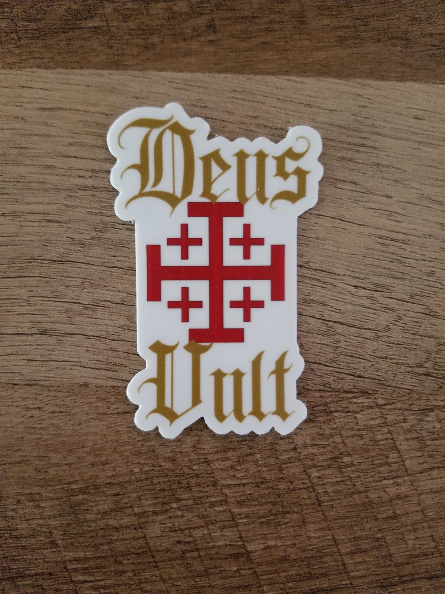 Deus Vult Sticker