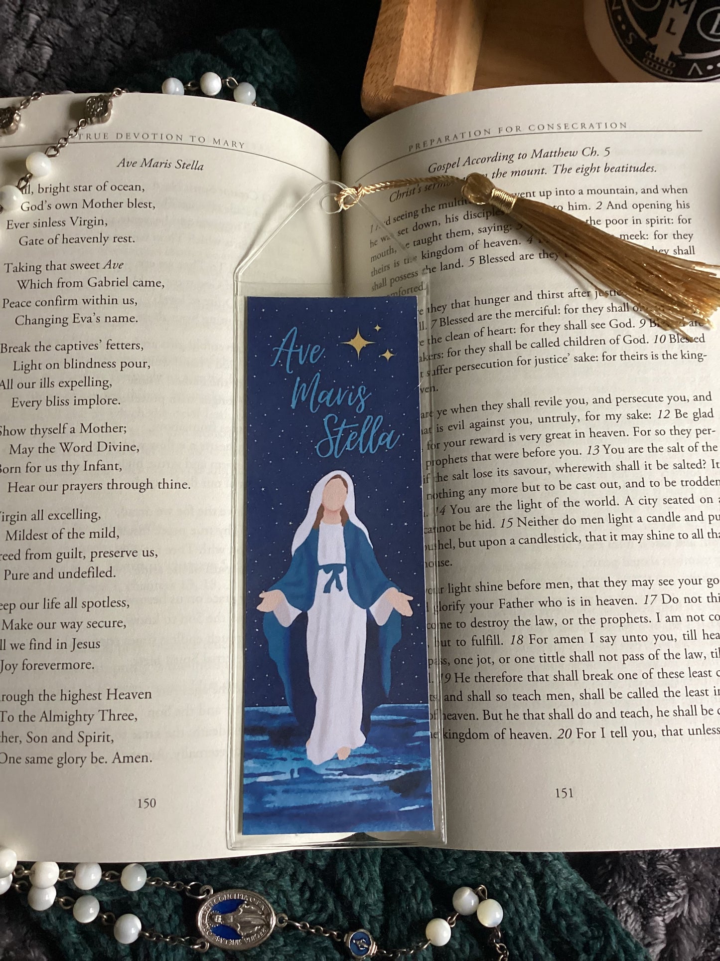 Ave Maris Stella Bookmark