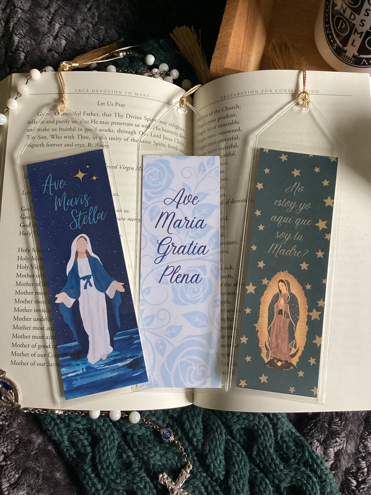 Marian Bookmark Set