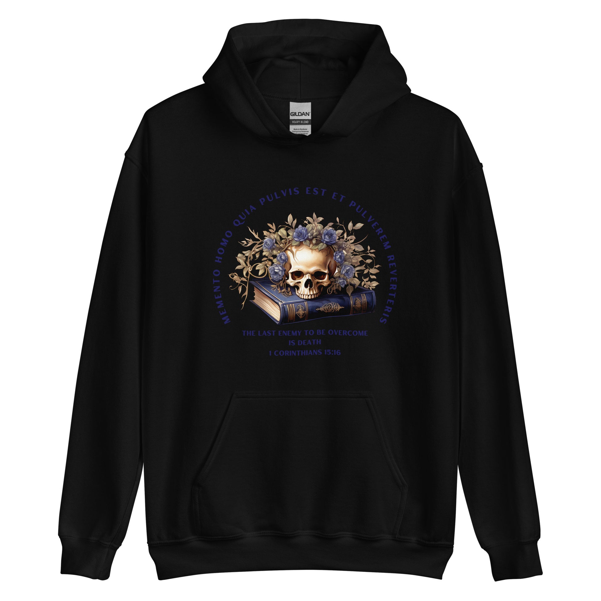 Ladies Memento Mori hooded sweatshirt