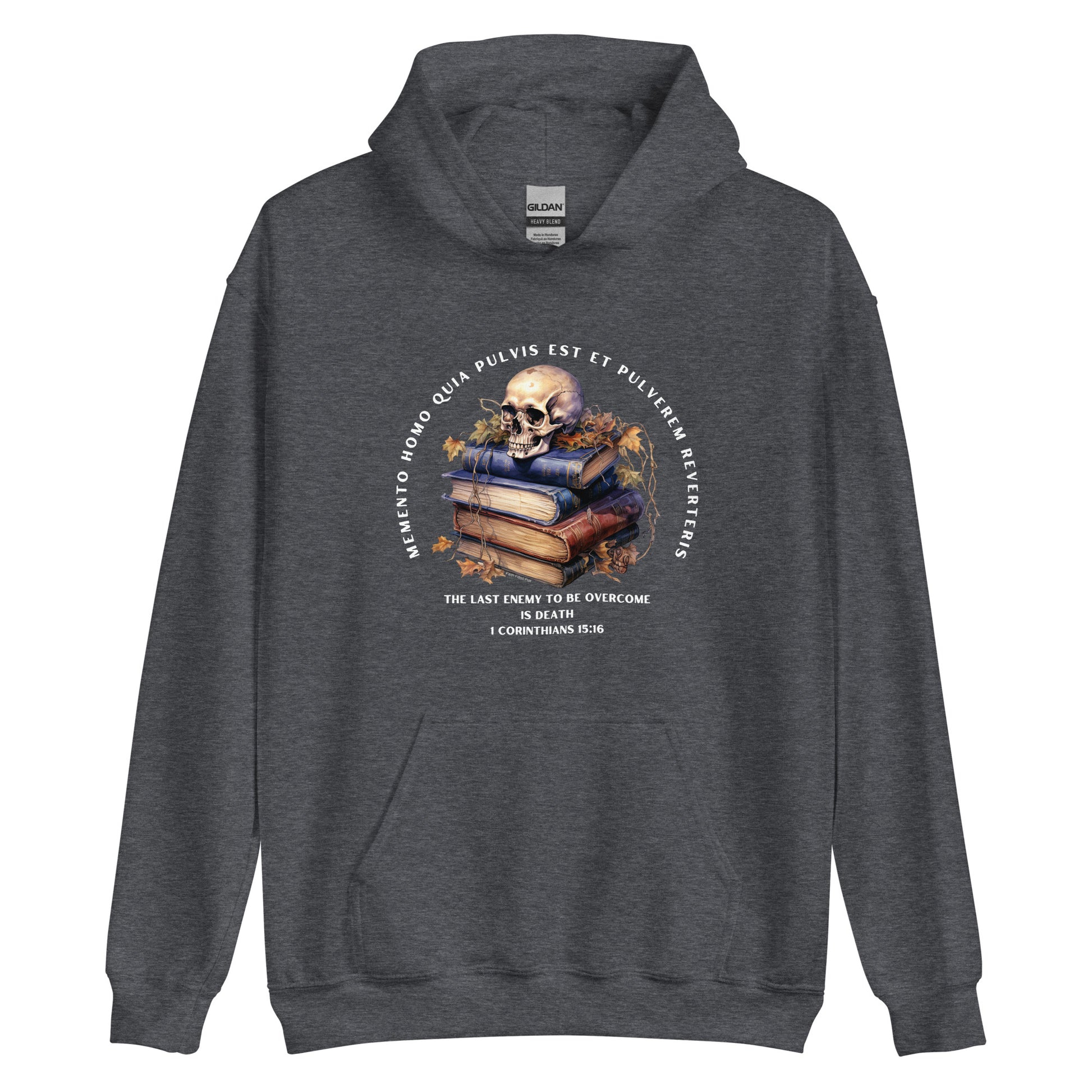 Men’s Memento Mori hooded sweatshirt