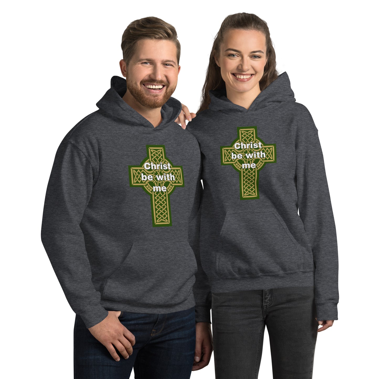 Saint Patrick Prayer- Christ be with me- Unisex Hoodie