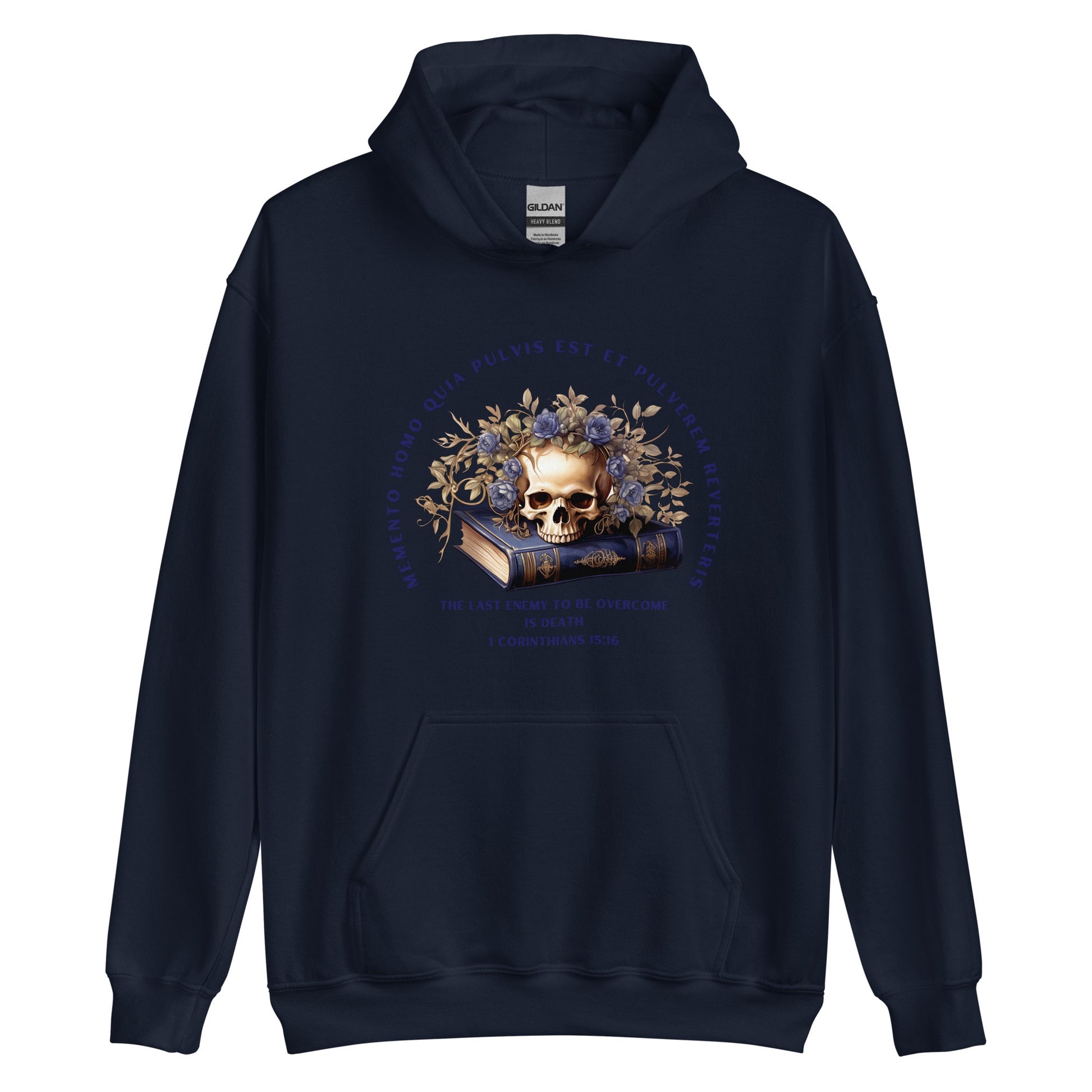 Ladies Memento Mori hooded sweatshirt