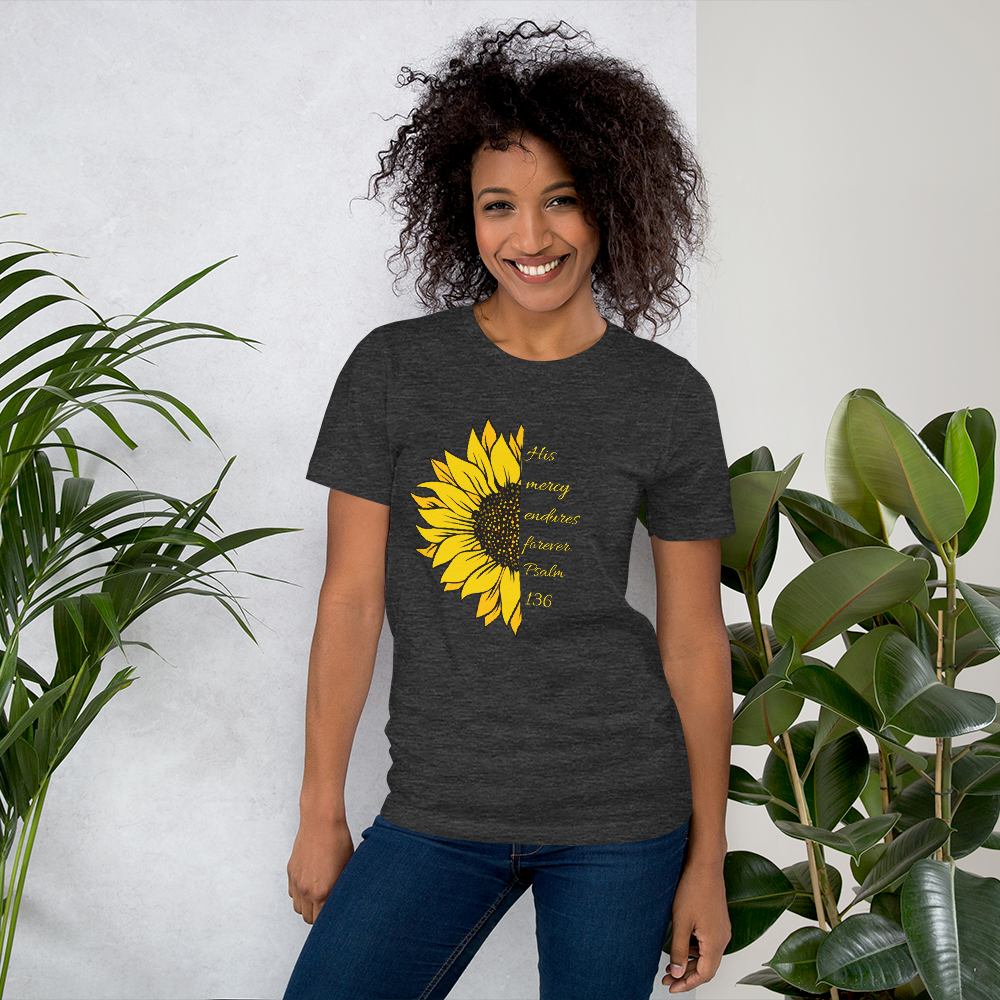 Sunflower and Mercy shirt for women