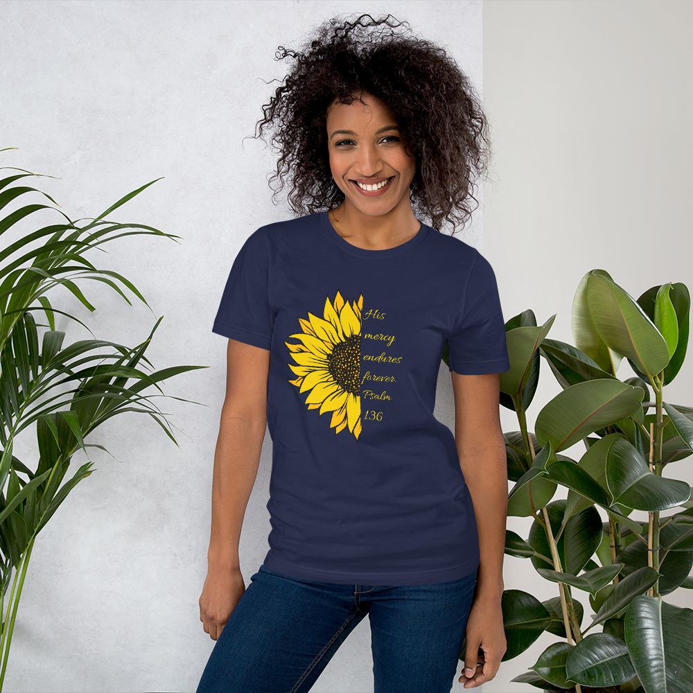 Sunflower and Mercy shirt for women