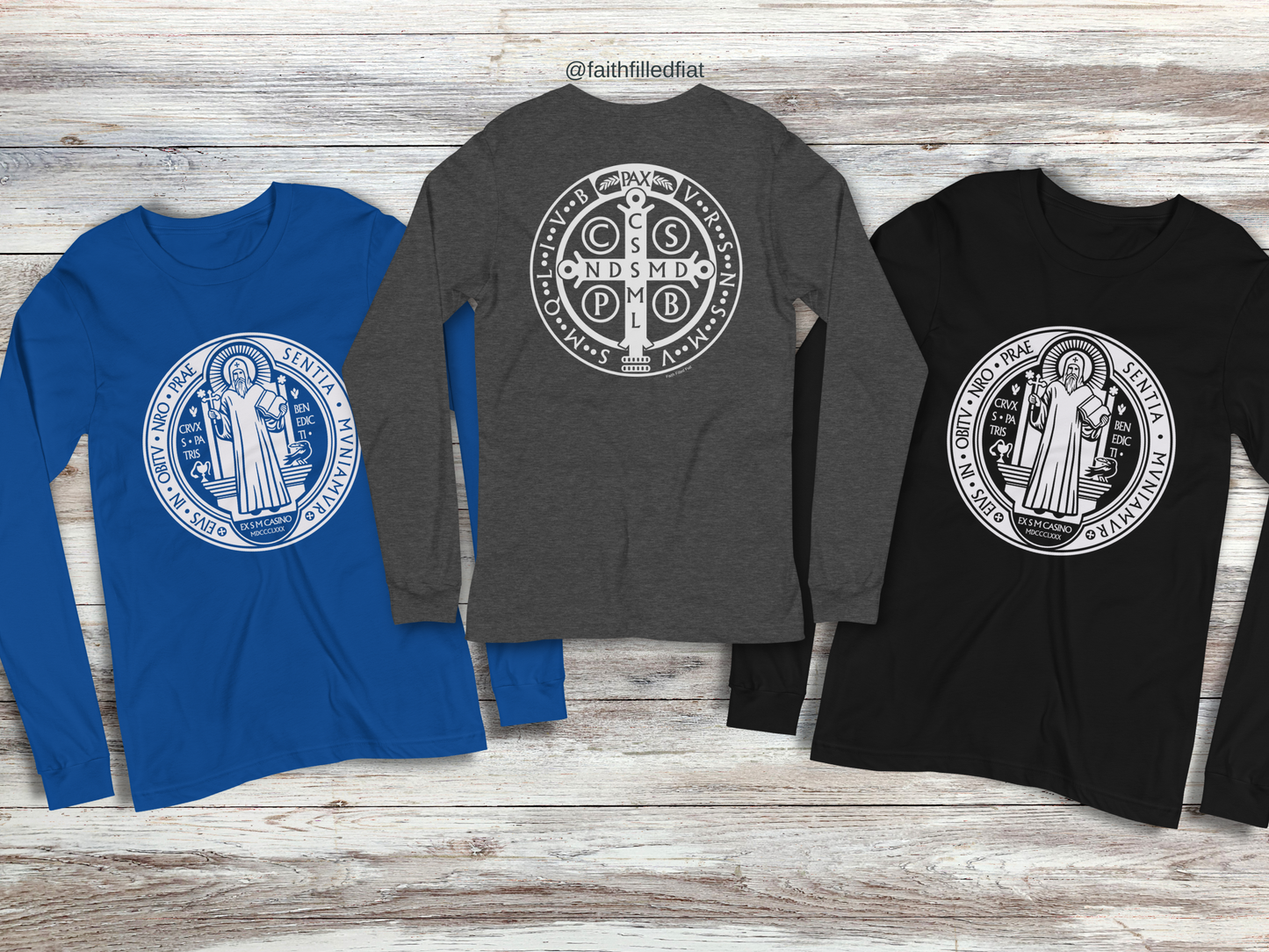 Long Sleeve Saint Benedict Shirt