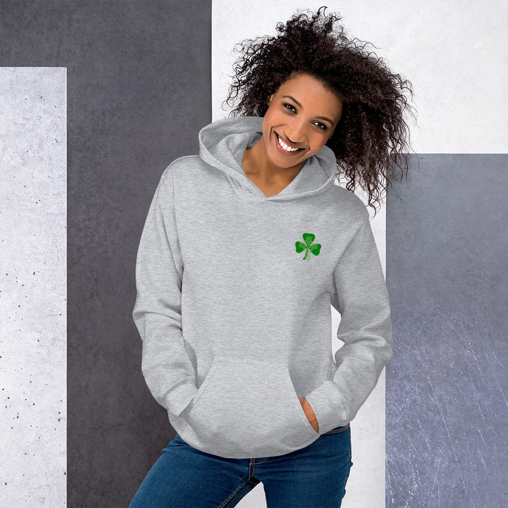 Ladies Saint Patrick Hoodie- Prayer on back