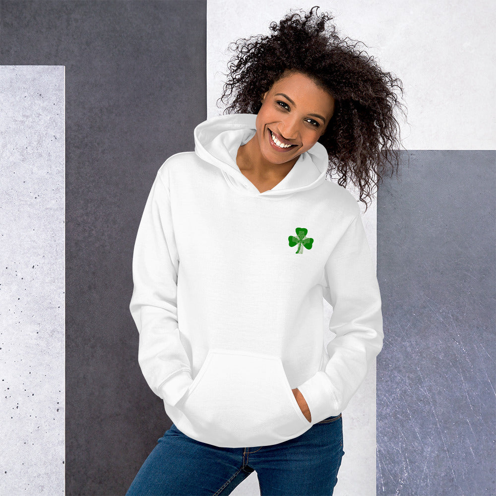 Ladies Saint Patrick Hoodie- Prayer on back