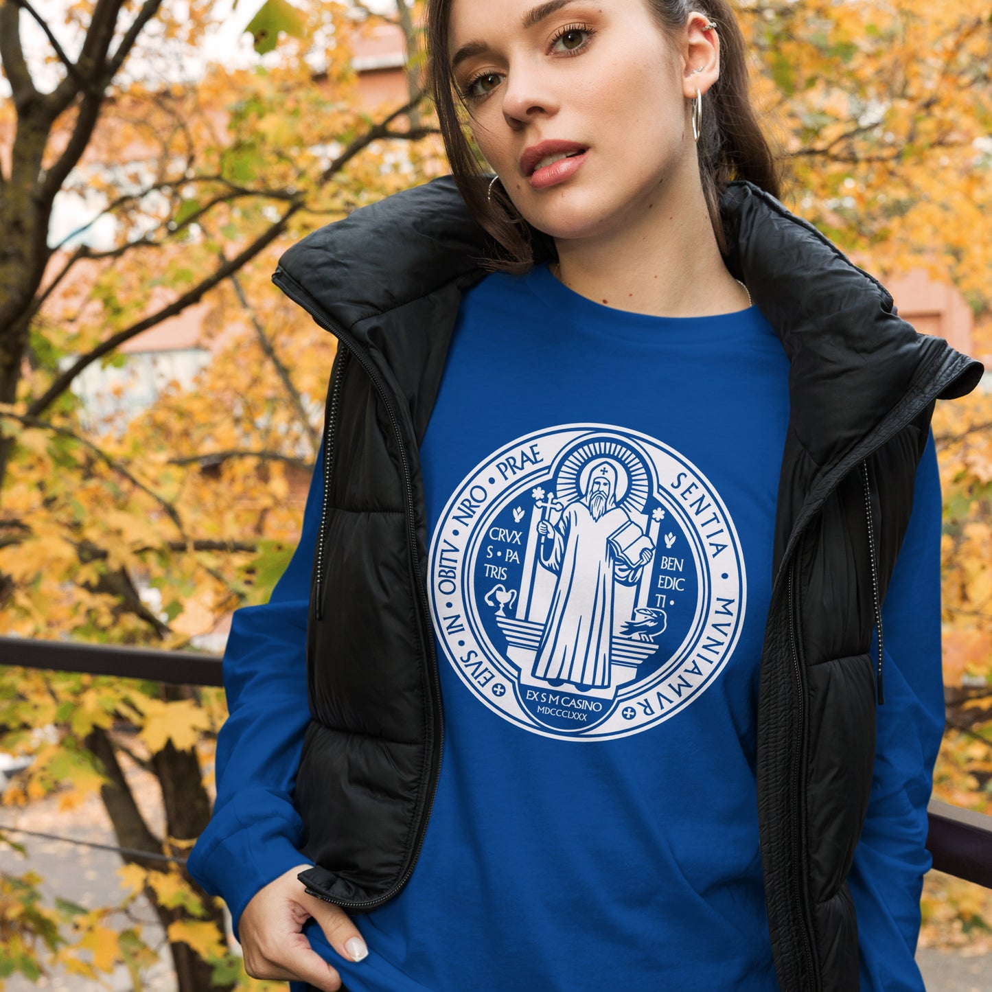 Long Sleeve Saint Benedict Shirt